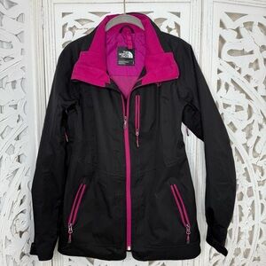 North Face Black & Pink Women’s HyVent Jacket